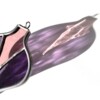 glas in lood kerst hanger Viola rosa