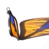 glas in lood kerst hanger Viola rosa