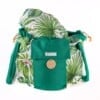 Skiep ecologische slowcooker /koelbox - green leaves