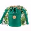 Skiep ecologische slowcooker /koelbox - green leaves