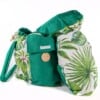 Skiep ecologische slowcooker /koelbox - green leaves