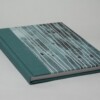 Notitie/schetsboek met linnen en omslag decoratief papier