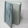 Notitie/schetsboek met linnen en omslag decoratief papier