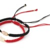 Armband Hamsa hand bedeltje 14 karaat geel goud, ideaal als cadeau, maat verstelbaar 15-21 cm
