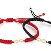 Armband Infinity - bedel 14 karaat geel goud, ideaal als cadeau, maat verstelbaar 15-21 cm