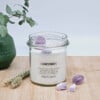 DIY pakket - Kaars met edelsteen en geurdecoratie - Amethist