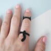 Dubbele katten ring