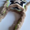 Gehaakte tas 'Lime star'