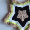 Gehaakte tas 'Lime star'