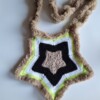 Gehaakte tas 'Lime star'