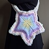 Gehaakte tas 'Pastel star'