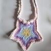 Gehaakte tas 'Pastel star'