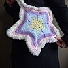 Gehaakte tas 'Pastel star'