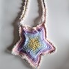 Gehaakte tas 'Pastel star'