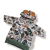 Handhemaakte - capuchon- sweatshirt- safari-dieren