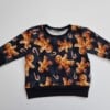Handhemaakte truin- sweatshirt- kerst -gingerbread