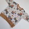 Handhemaakte truin- sweatshirt- tractor