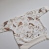 Handhemaakte truin- sweatshirt- vogels