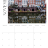 Jaarkalender Utrecht - 2024 - A3 formaat