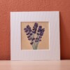 Klein schilderij lavendel