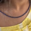 Lapis lazuli ketting zilver 925