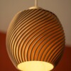 Neptunea - Bruine Biobased en Circulaire Hanglamp