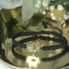 Originele Rode Armband met 14 Karaat geelgouden Zon