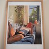 Print tranquil reading