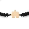 Set armbanden 14 karaat geelgouden Puzzelstukjes