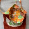 Tas met vintage klaprozen