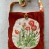 Tas met vintage klaprozen