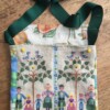 Tas van vintage borduurwerk en vintage stoffen