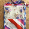 Tasje met roze vintage stoffen