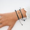 Tijdloze Armband met Blauwe Tijgeroog en 14 Karaat Gouden Kralen 2,5 mm, voor vrouwen en mannen, ideaal als cadeau