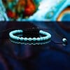 Turkoois armband met 14 karaat geelgouden kralen