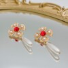 Victorian style | Vivienne pearl drops | 18k Gold Plated