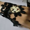 Zwart kant cuff armband sailor tattoo girl