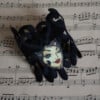Zwart kant cuff armband sailor tattoo girl