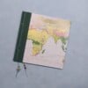 Reisboekje / Traveljournal - Wereld (donker groen)