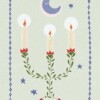 Candelabra kerstkaartje A6