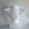 Gehaakte muts 'Basic white'