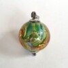 Hanger zilverglas opaal groen 3