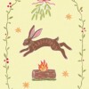 Hare kerstkaartje A6