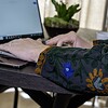 Kimono - Unisex - One size fits all - Indian Bloom Collection - Black