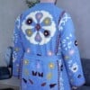 Kimono - Unisex - One size fits all - Indian Bloom Collection - Blue