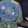Kimono - Unisex - One size fits all - Indian Bloom Collection - Nature Green