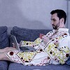 Kimono - Unisex - One size fits all - Indian Bloom Collection - White