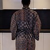 Kimono - Unisex - One size fits all - Quilted Charm Collection - Black