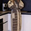 Kimono - Unisex - One size fits all - Quilted Charm Collection - Brown