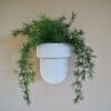 Plantendrager Flora Goud ø 12 cm Eco + Pot Light Marble Grey